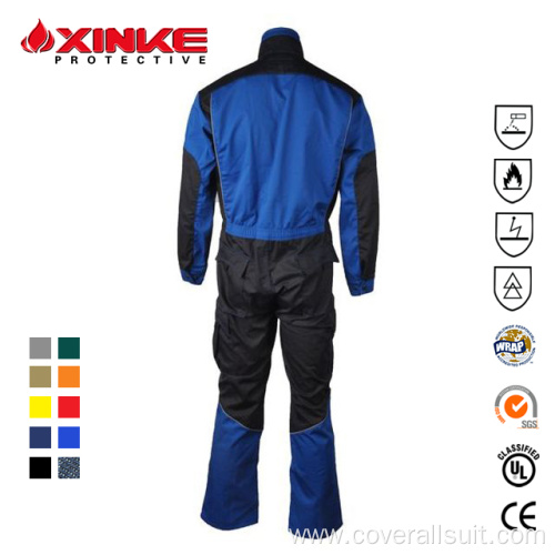 Fr Coveralls Reflective Fire Resistant Clothing for Petroleum Workers Supplier